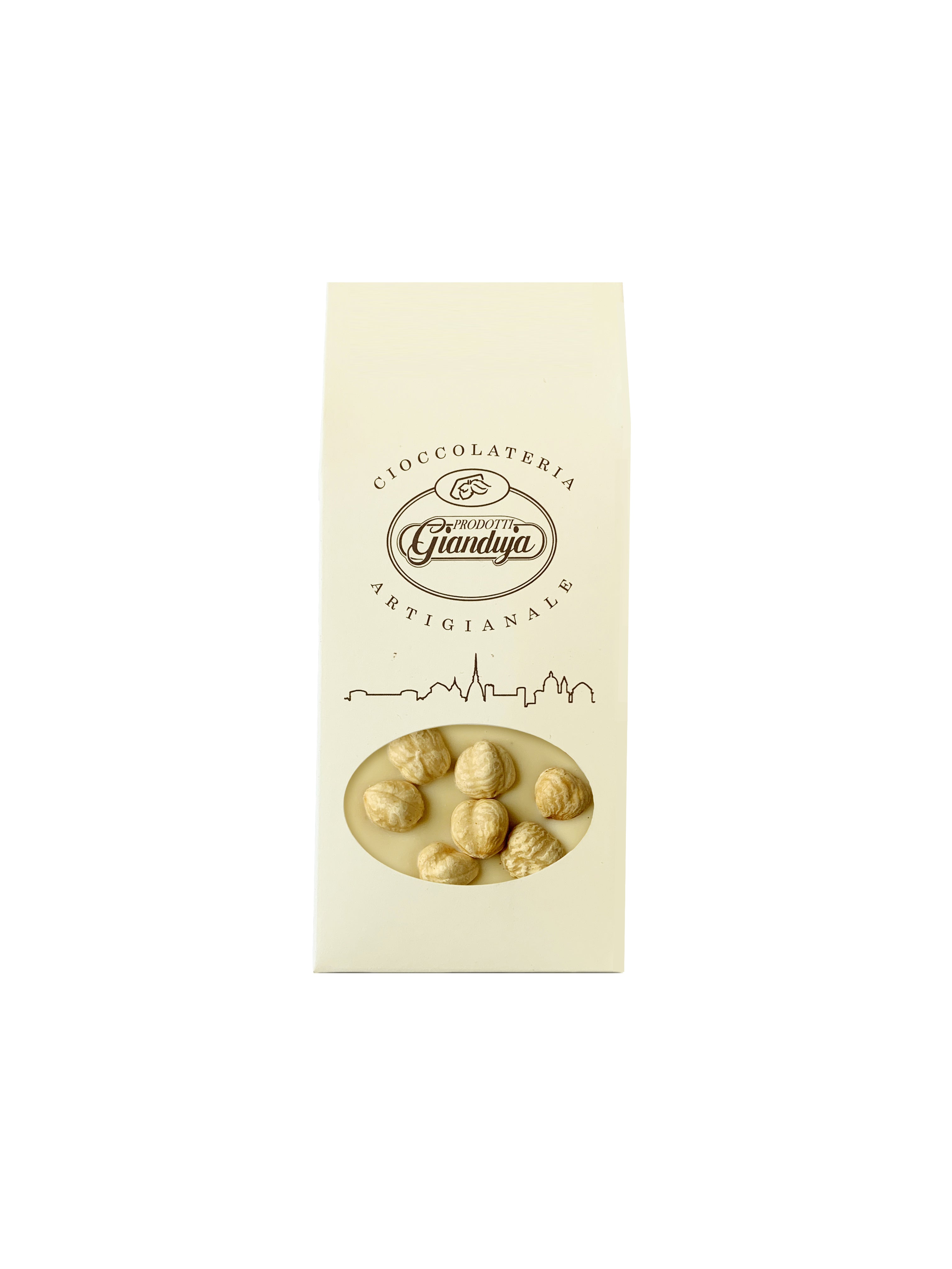 White Chocolate Bar with Hazelnuts