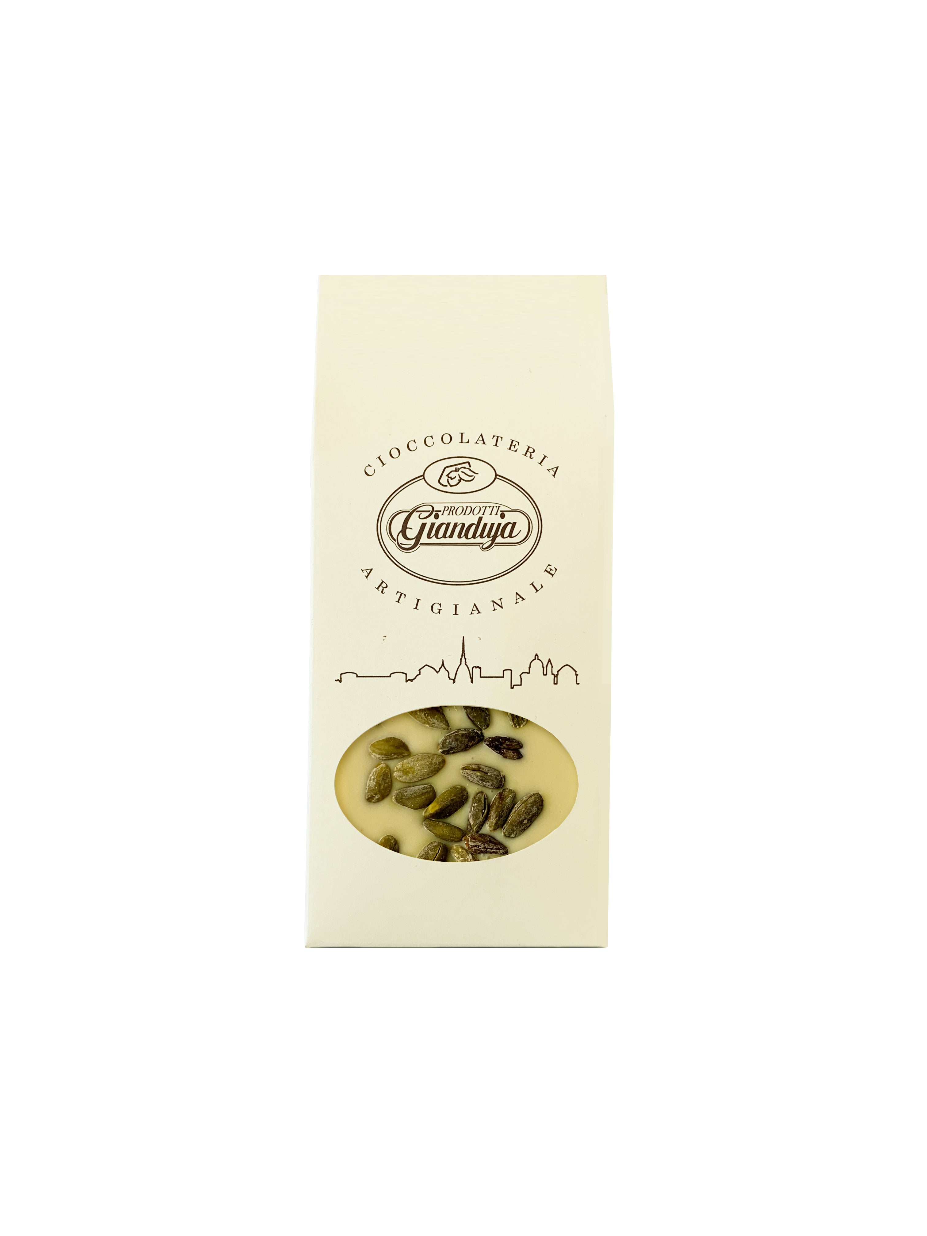 White Chocolate Bar with Pistachios