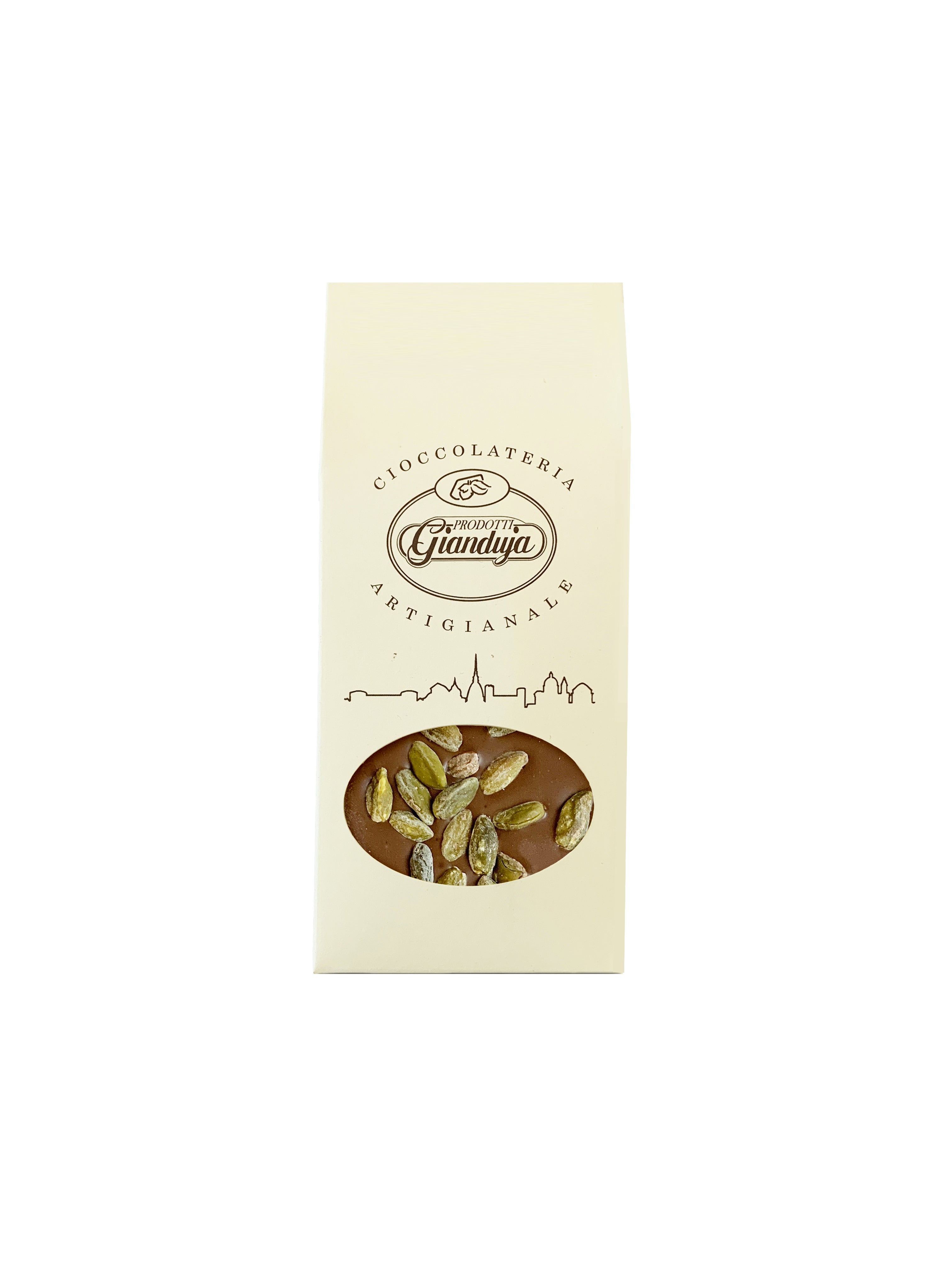 Milk Chocolate Bar with Pistachio