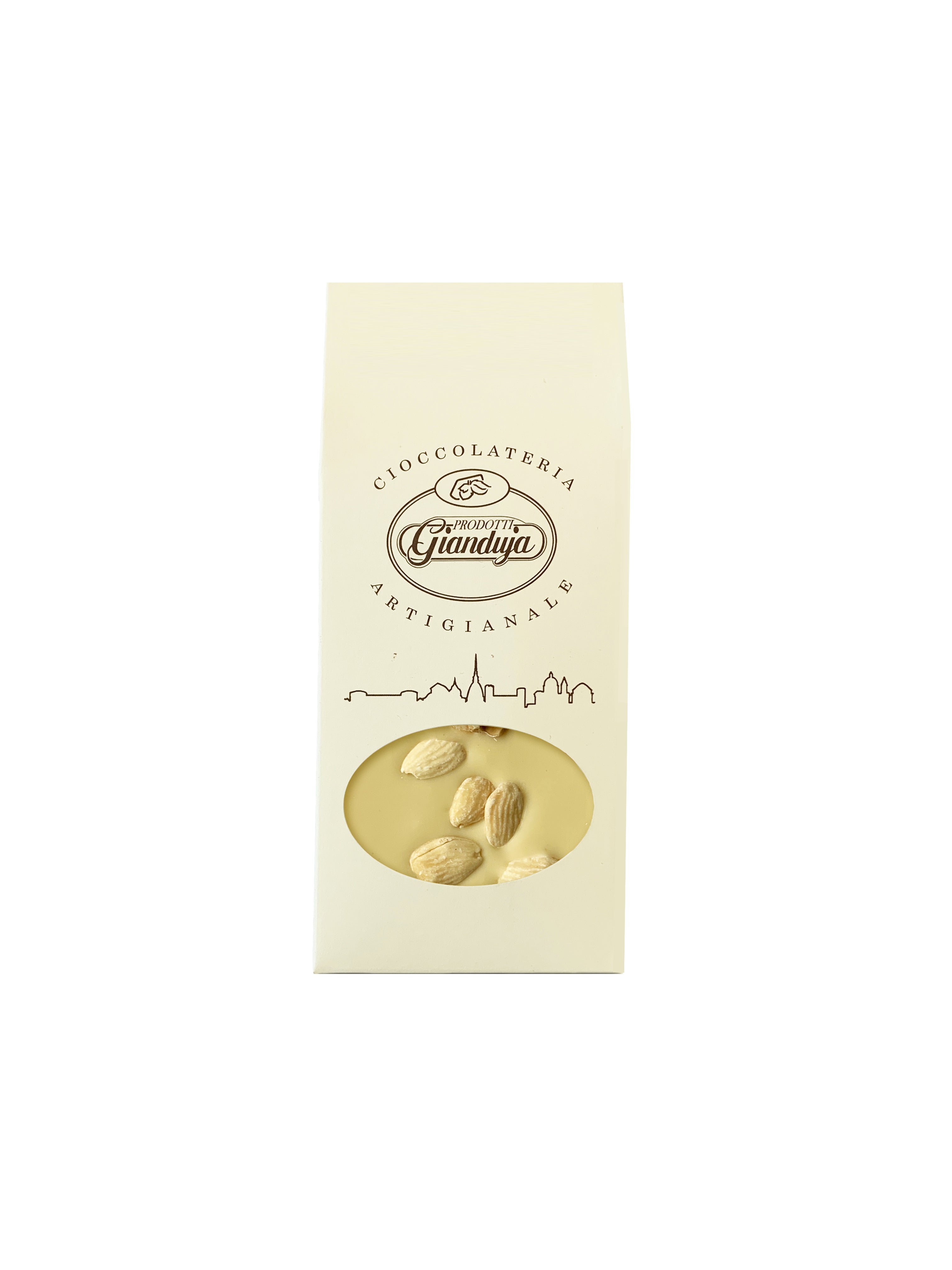 White Chocolate Bar with Almonds